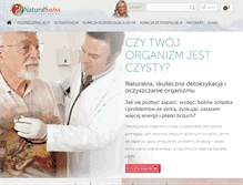 Tablet Screenshot of oczyszczanie-organizmu.com